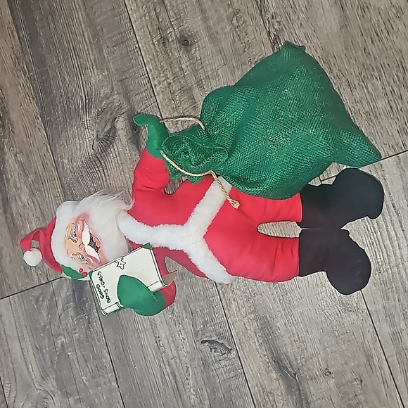 Vintage Annallee Santa 60s With Book Of Good Boys - Picture 1 of 8